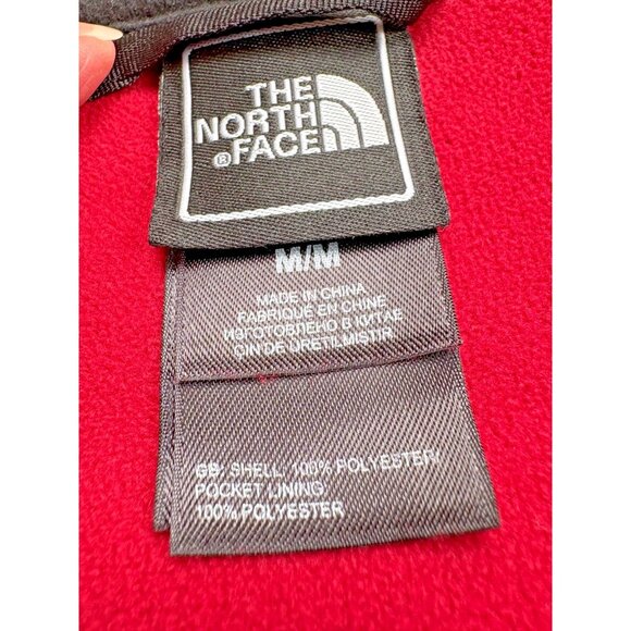 The North Face WindWall Fleece Vest Womens Medium Red Maroon Full Zip Outdoor M - Picture 5 of 5